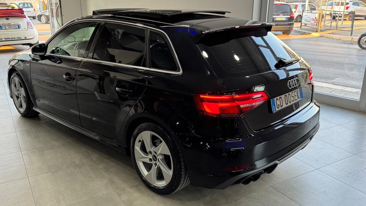 Audi A3 SPB 2.0 TDI S-Line Tetto Apribile-2018