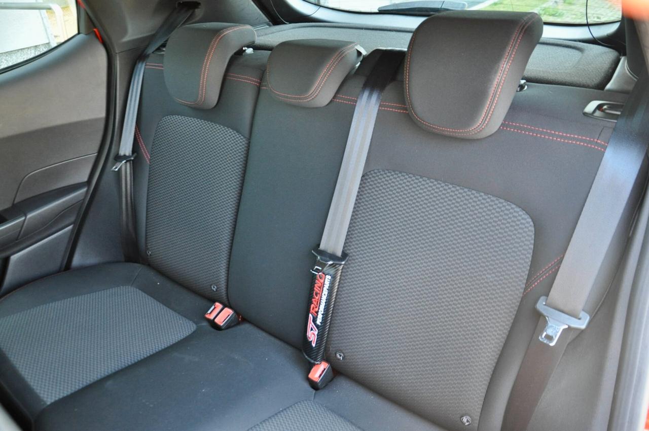 FORD FIESTA 5p 1.0 ECOBOOST ST-LINE 100cv, UNICOPROPRIETARIO, SERVICE FORD, EURO 6D, APPLE ANDROID, 17", PERMUTE