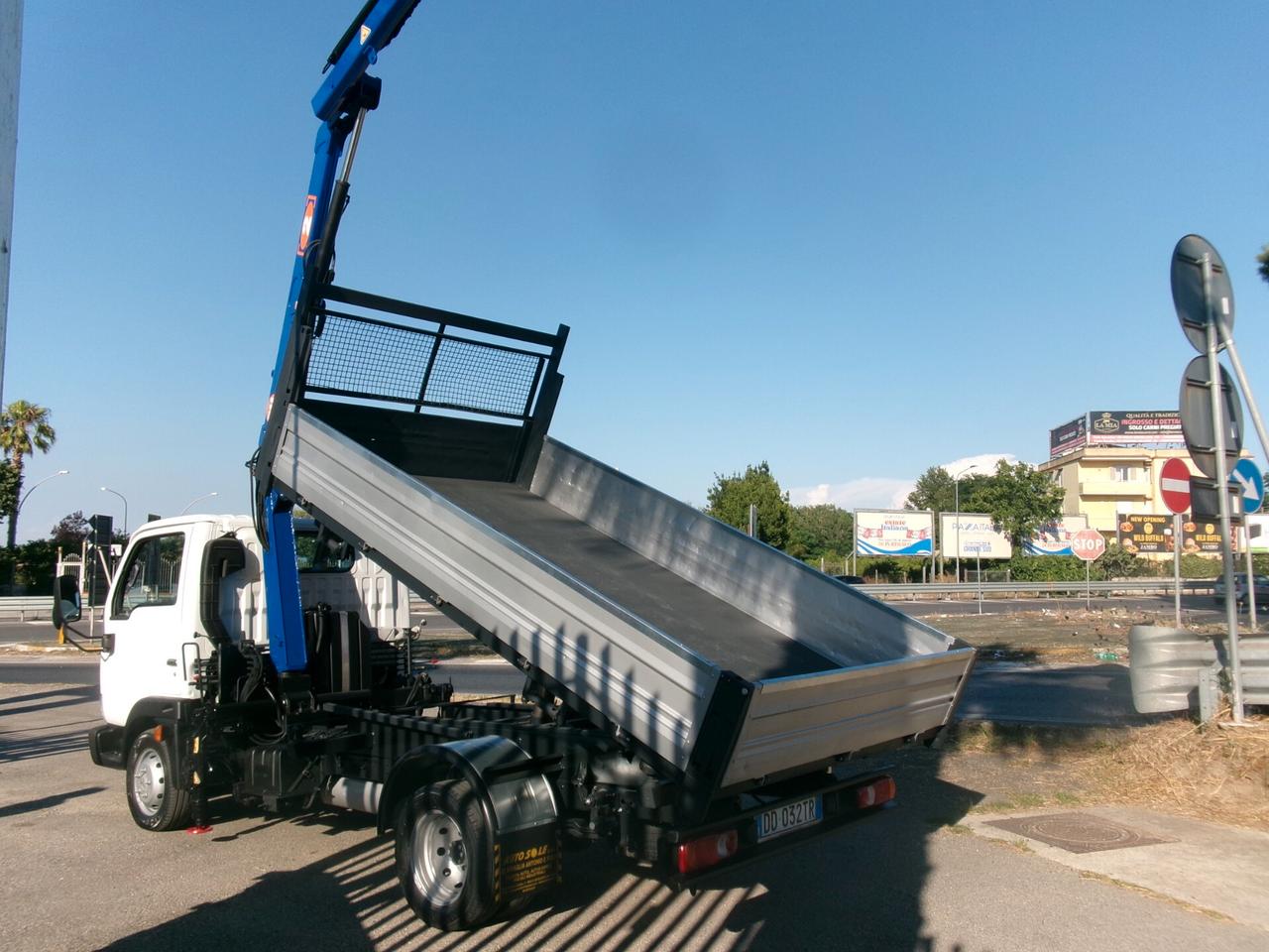 Nissan Cabstar 35-13 3000 130CV GRU PM 2523 3 SFILI RIBALTABILE TRILARALE