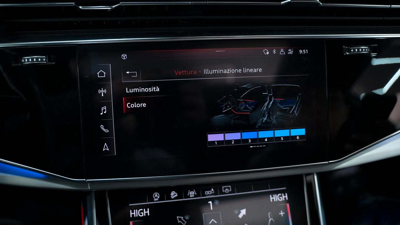 Audi Q8 50 3.0 TDI MHEV QUATTRO S LINE 22" TETTO SOSPENSIONI LUCI FULL OPTIONAL