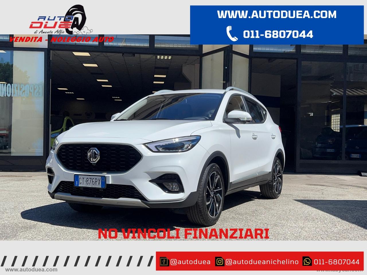 MG ZS 1.5 VTi-tech Luxury NO VINCOLI FINANZIARI