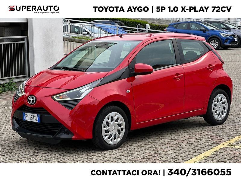 Toyota Aygo 5p 1.0 x-play 72cv