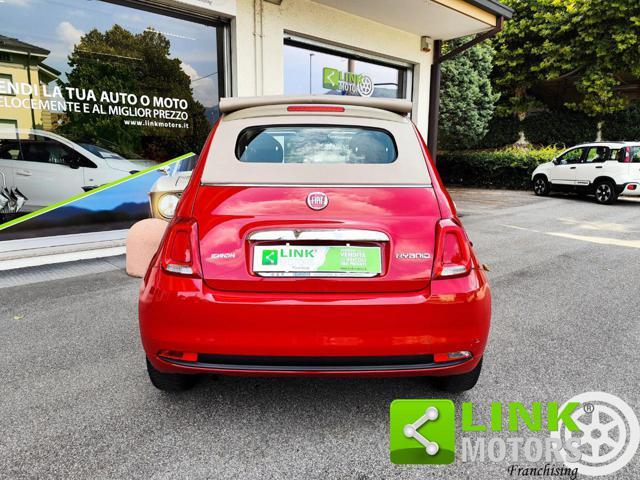 FIAT 500 C 1.0 Hybrid Red GARANZIA INCLUSA