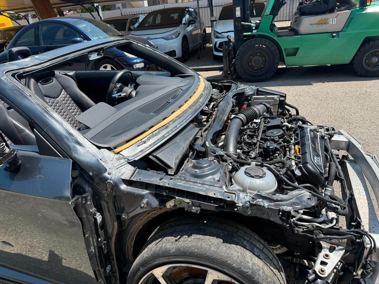 Audi TT RS 400 CV Roadster quattro S tronic ! INCIDENTATA START OK !