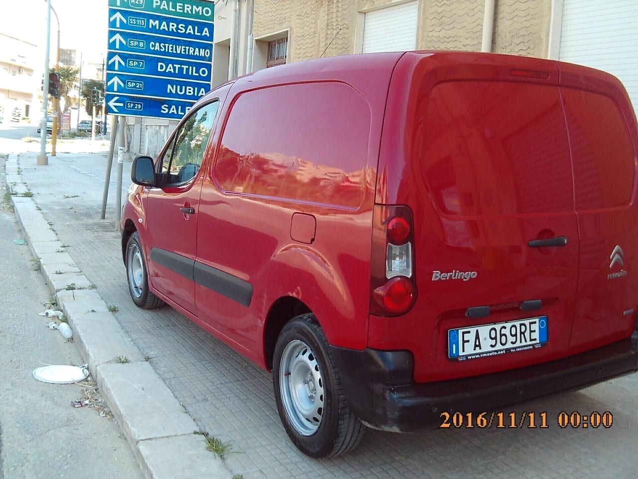 Citroen Berlingo 1.6 HDi 90 Van 3 posti Club L1