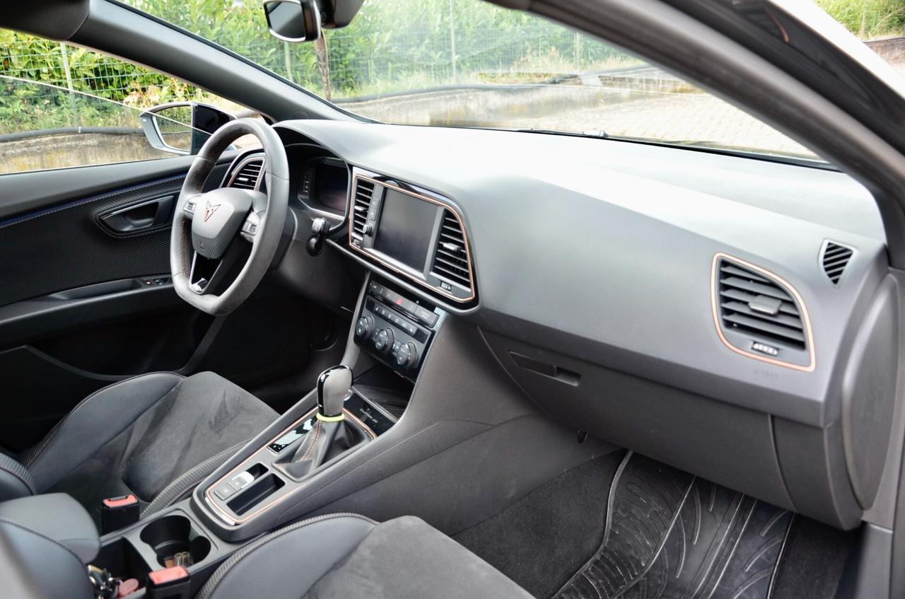 CUPRA LEON ST 2.0 TSI CUPRA R 4DRIVE 300cv DSG, UFF ITALIANA, SERVICE UFF SEAT, EURO 6D, SCARICO, FARI LED, PADDLE, NAVI, PERMUTE