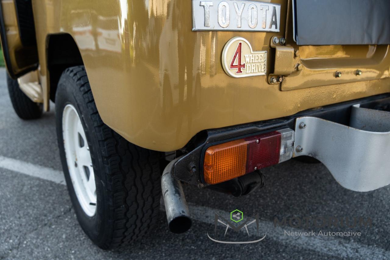 TOYOTA Land Cuiser BJ 42 3.4 DIESEL – PASSO CORTO – 1982
