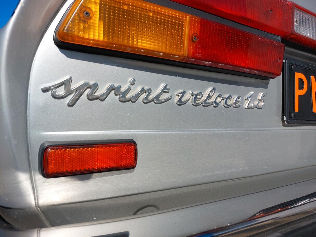 Alfa Romeo Alfasud 1500 Sprint Veloce del 1983 Modello Trofeo