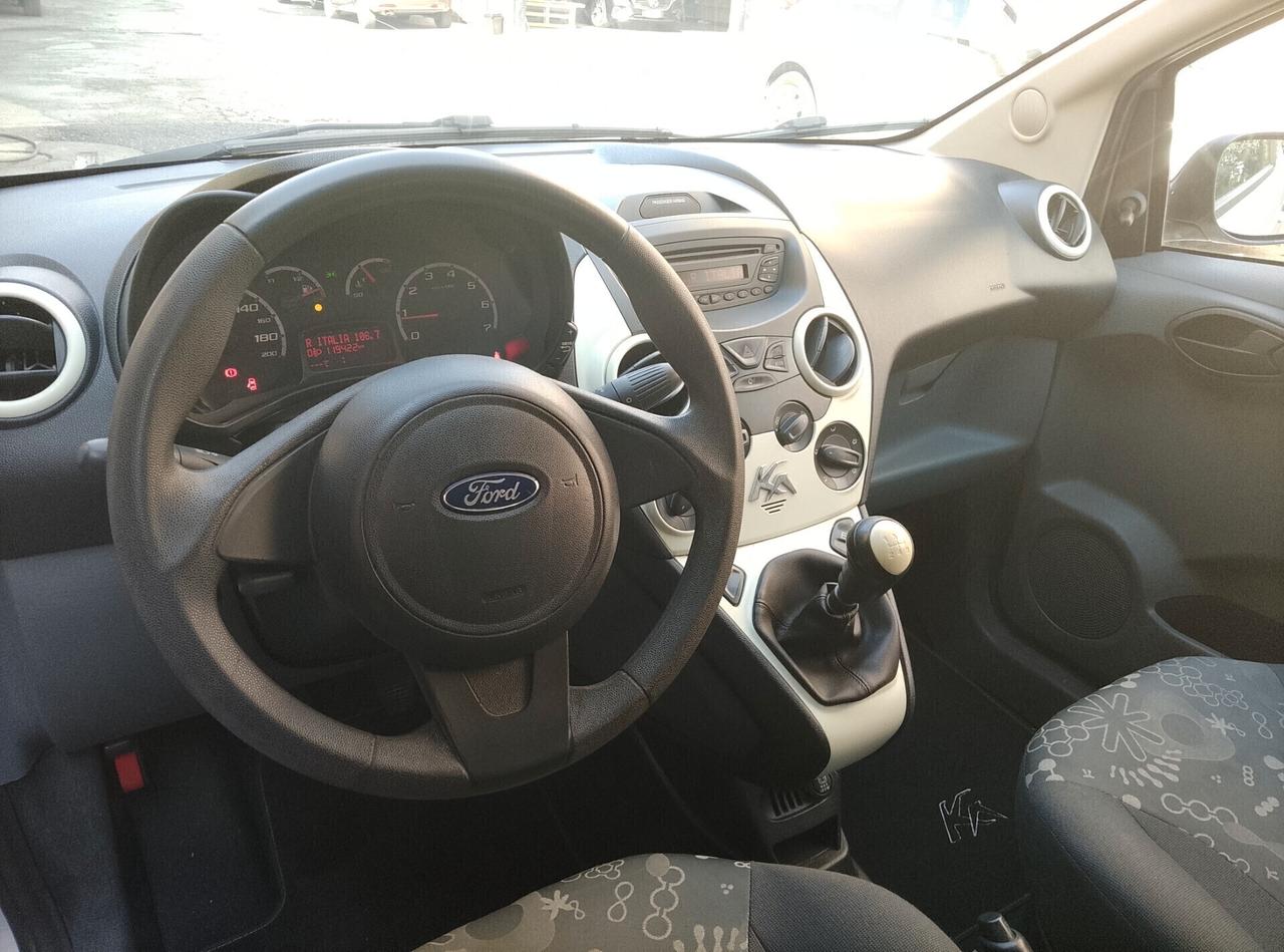 Ford Ka 1.2 69CV, EURO 6 BENZINA, 119.000 KM, UNICO PROPRIETARIO