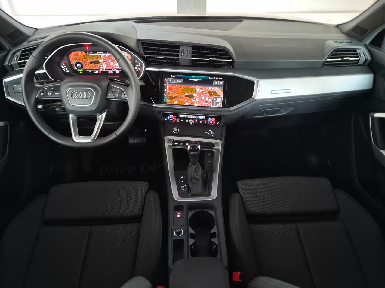 Audi Q3 SPB 1.5 TFSI S LINE S-TRONIC LED NAVI BLACK PACK APPLE CAR PLAY/ANDROID AUTO C.18" ACC SED. SPORT RISC. VIRTUAL COCKPIT