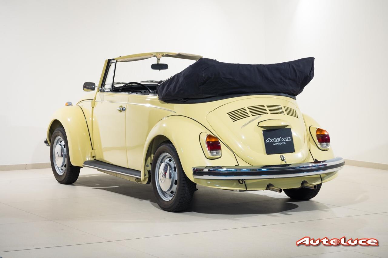 Volkswagen Maggiolino Cabriolet - Vetro piatto - Restaurata completamente - ASI Oro - Targa originale