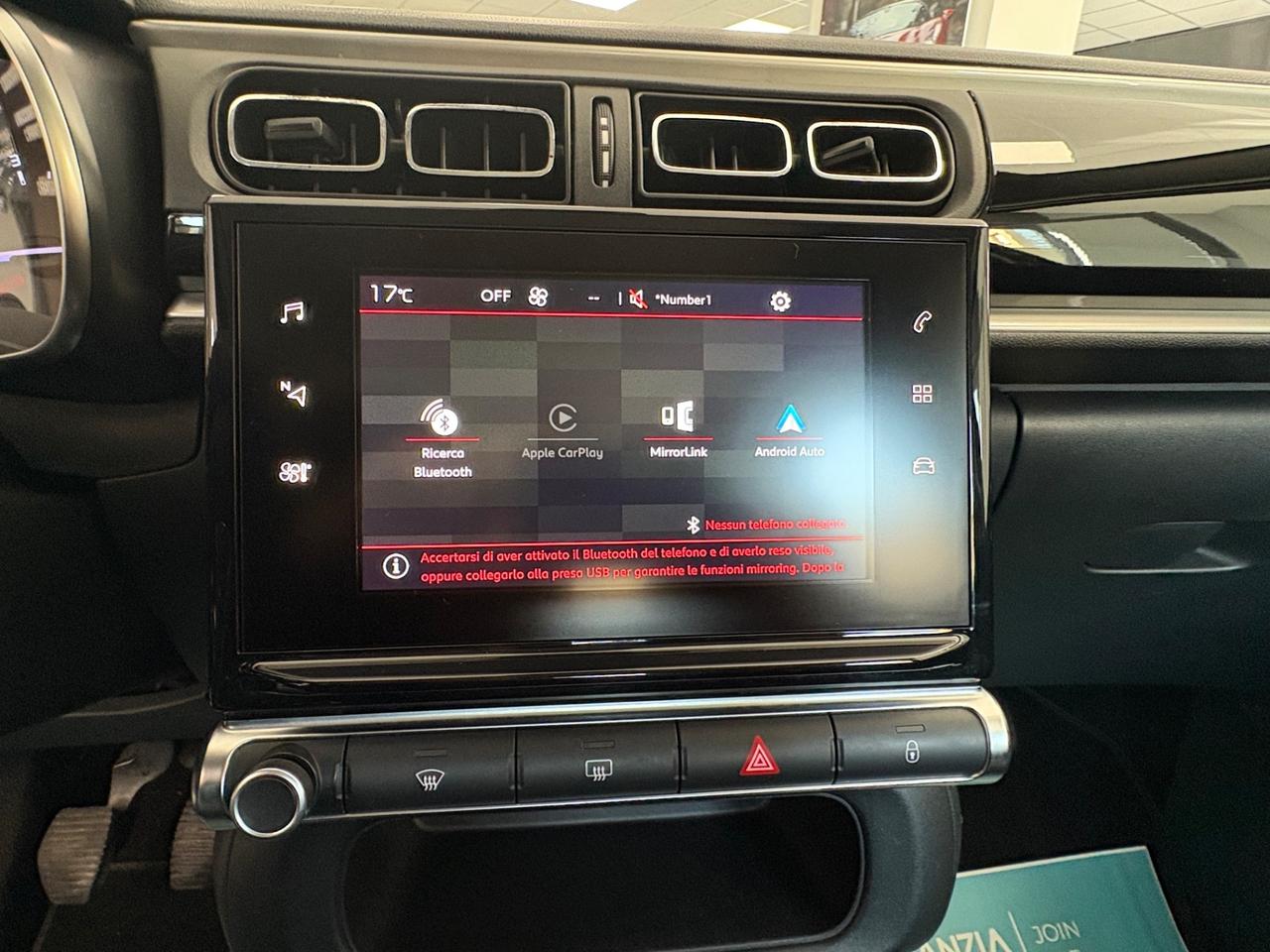 Citroen C3 neopatentati 1.2 benzina 82cv anno 2017