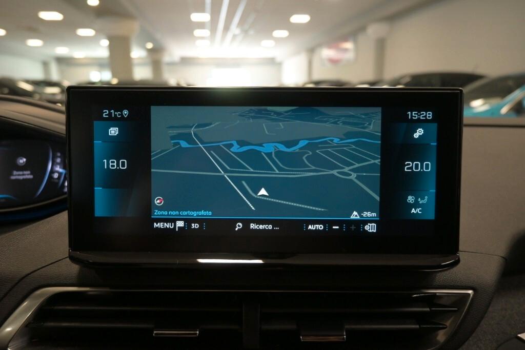 PEUGEOT 3008 1.5 BLUEHDI 131CV EAT8 SeS ALLURE PACK ( FARI LED - I-COCKPIT - ADAPTIVE CRUISE - NAVI - MIRROR - PDC - TELECAMERA POST. - CERCHI 18 )