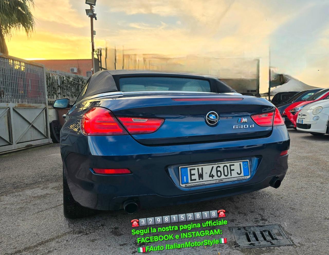 Bmw 640 640d Cabrio Msport Edition
