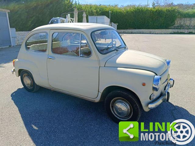 FIAT 600 LIBRETTO E TARGHE ORIGINALI