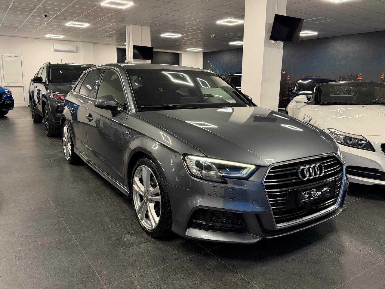 AUDI A3 SPORTBACK S-LINE 1.6 TDI 116CV NAVI CRUISE CAM ANNO 2020