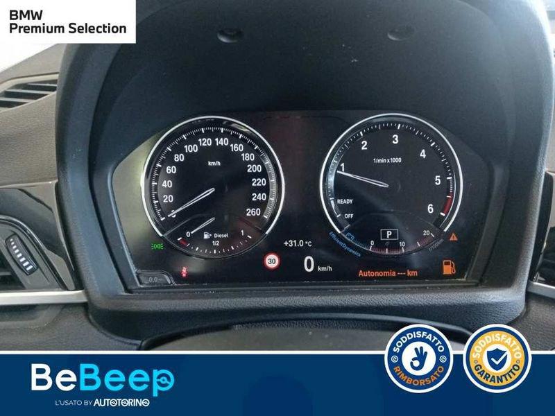 BMW X1 SDRIVE18D XLINE AUTO MY18