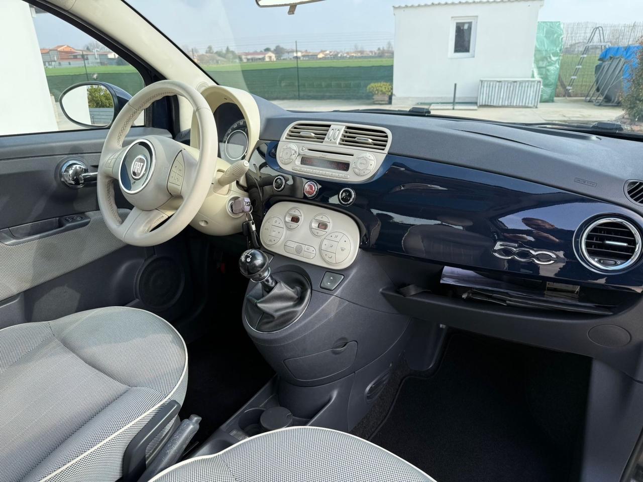 Fiat 500 1.2 Lounge tetto panorama