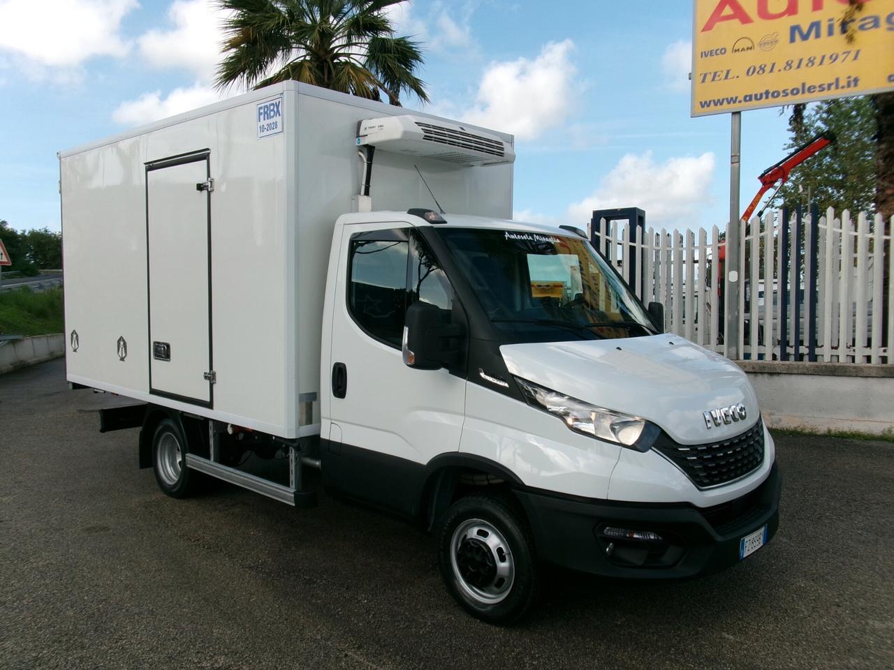 Iveco Daily 35C14 2.3 140CV E6D HI-MATIC FRIGO ATP FRBX 10/2028 7 PEDANE