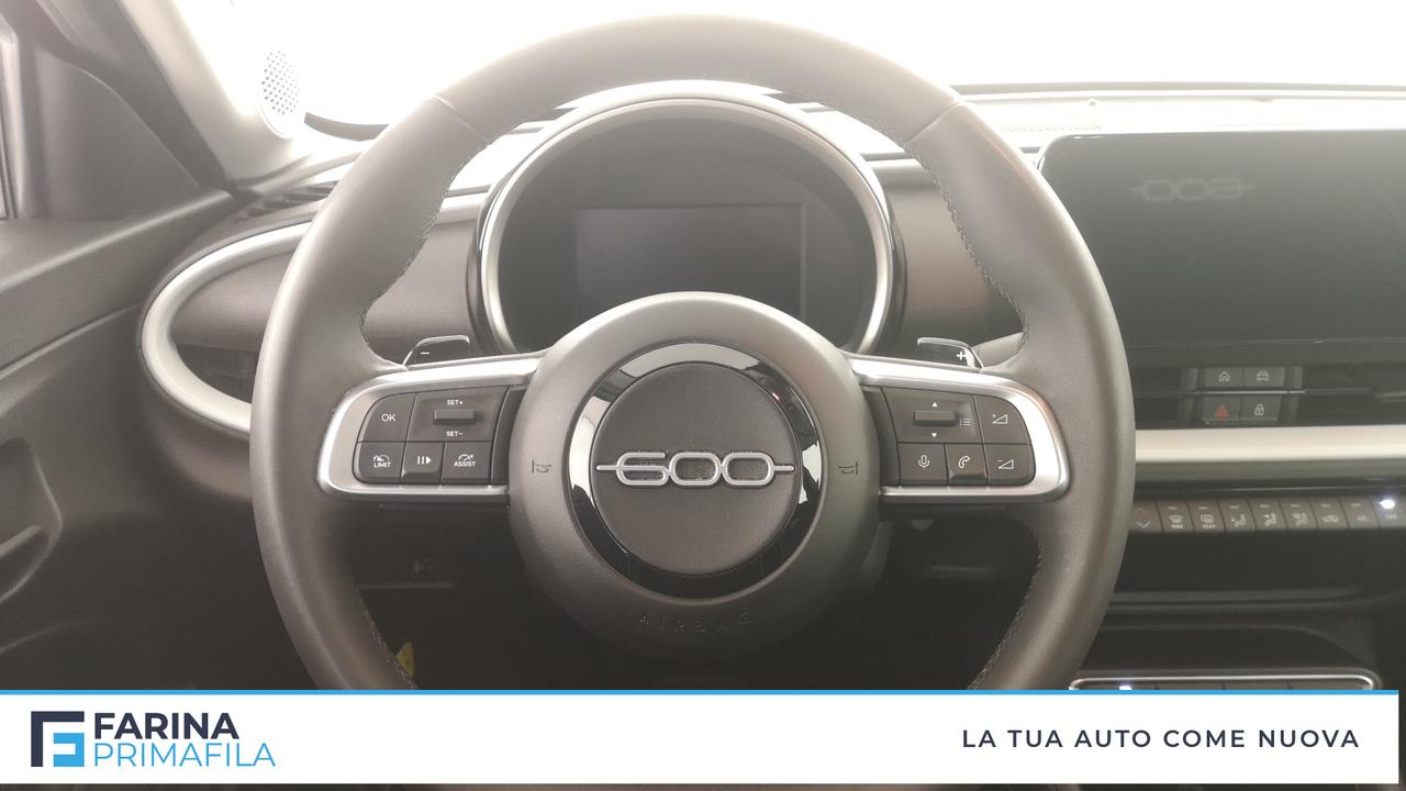 FIAT 600 IV 2023 - 600 1.2 hybrid 110cv auto