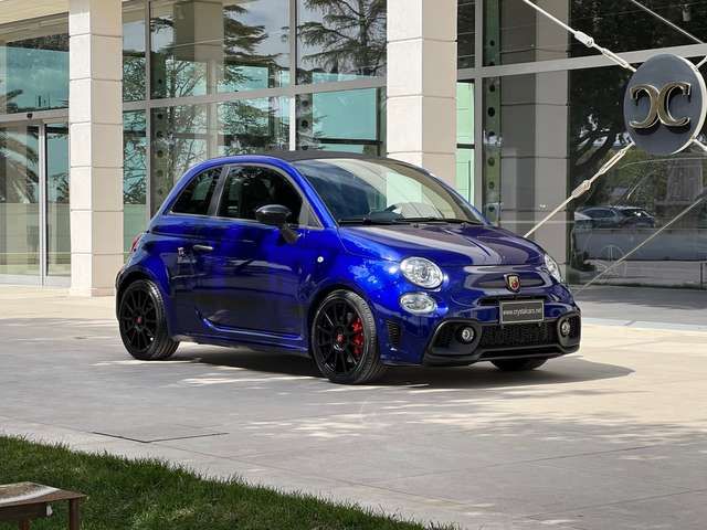 Abarth 595C 1.4 t-jet Competizione 180cv auto Blu Podio