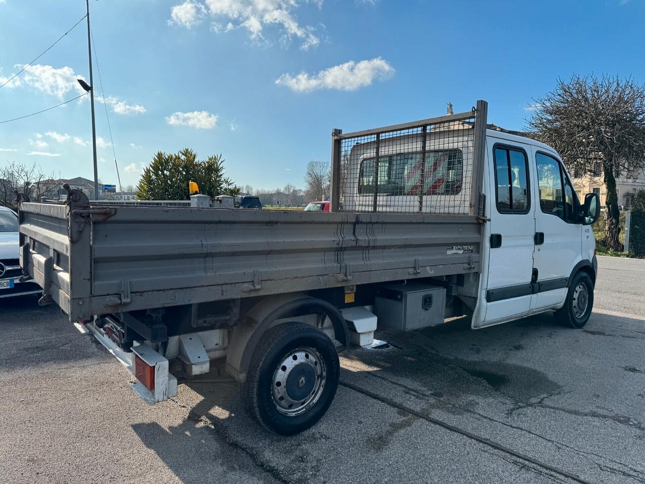Renault Master 2.5dci Doppia Cabina 7 posti Cassone Ribaltabile Trilaterale NO IVA