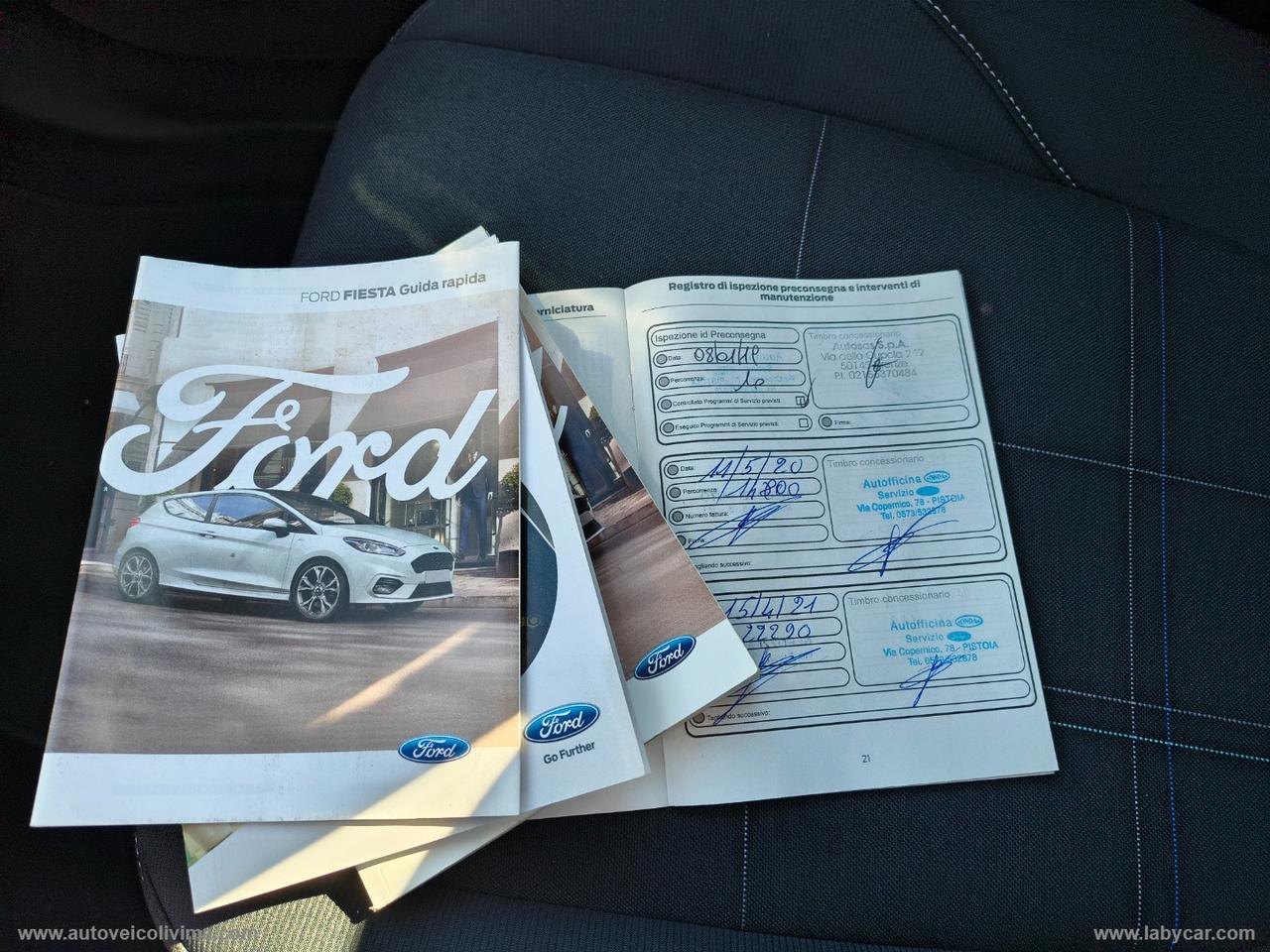 FORD Fiesta 1.5 TDCi 5p. Plus TAGLIANDI FORD
