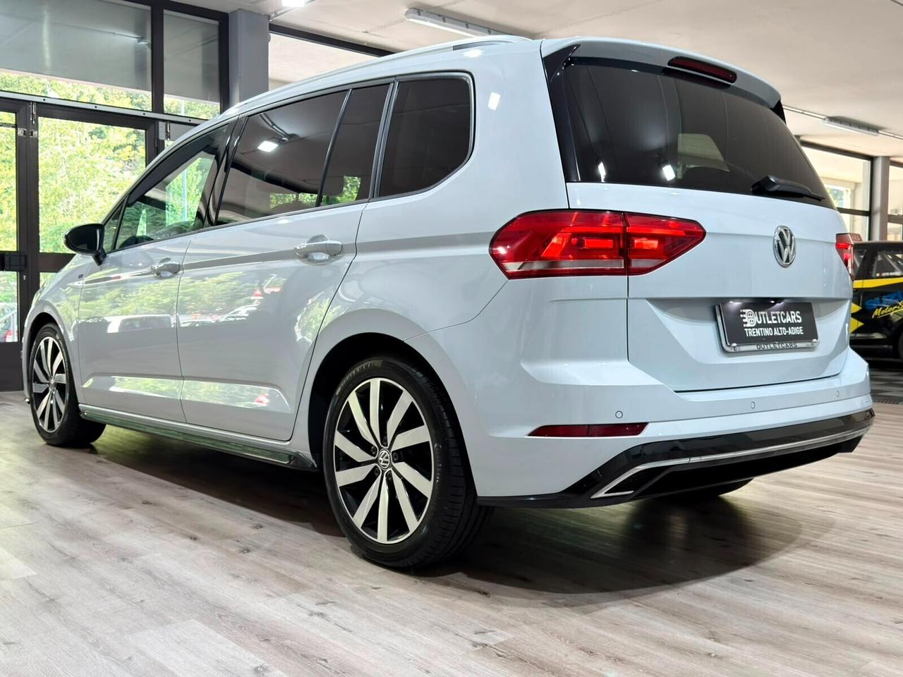 VW TOURAN R-LINE 1.6TDI 115CV 7POSTI 90.000km