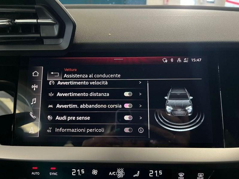 Audi A3 A3 SPB 35 TFSI 150cv S TRONIC