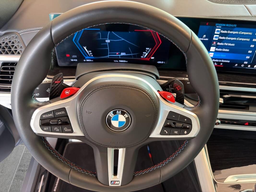 BMW X6 M 4.4 Competition 625CV FROZEN PURE GREY DISPONIBILE IN SEDE