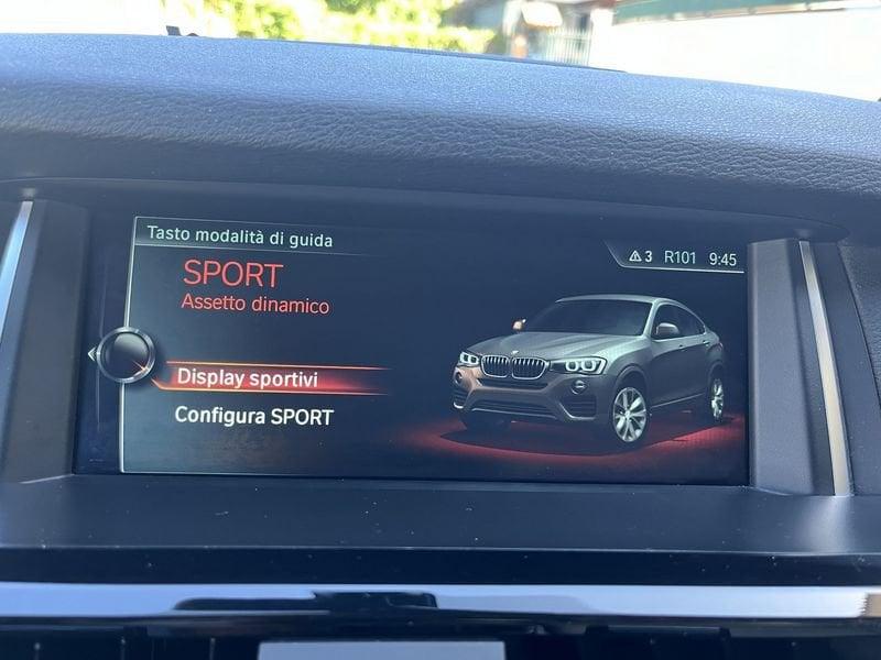 BMW X4 2.0d XDRIVE PELLE/LED