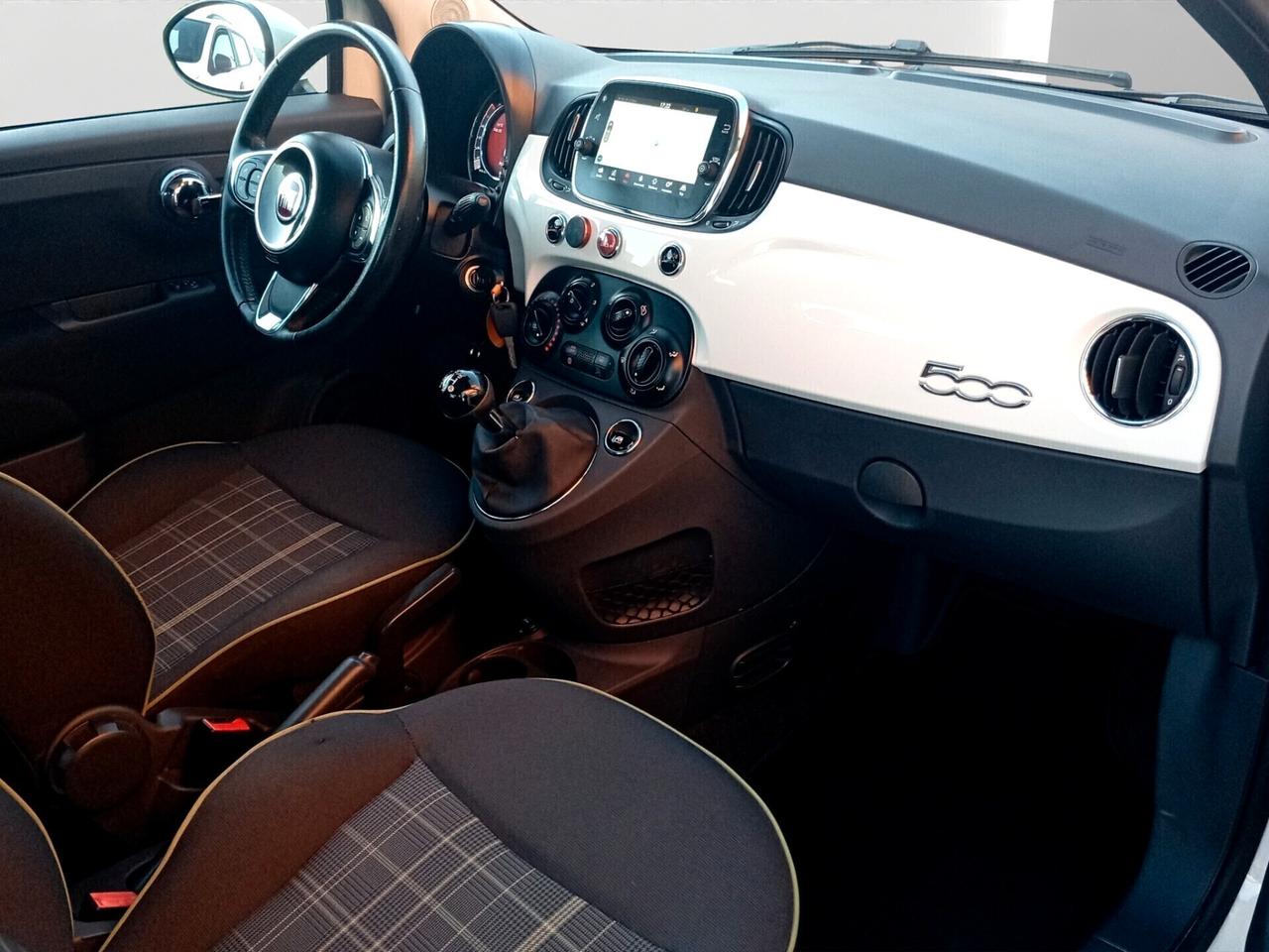 Fiat 500 1.3 Multijet 95 CV Mirror Antifurto Navi