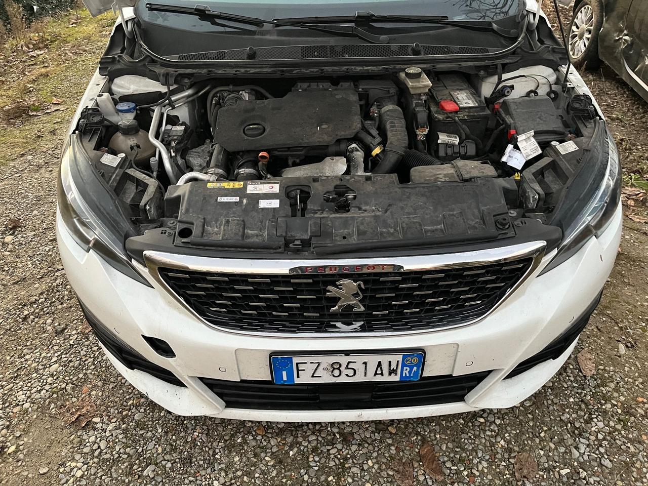 Peugeot 308 1.5 DIESEL GT Line 2020 INCIDENTATA