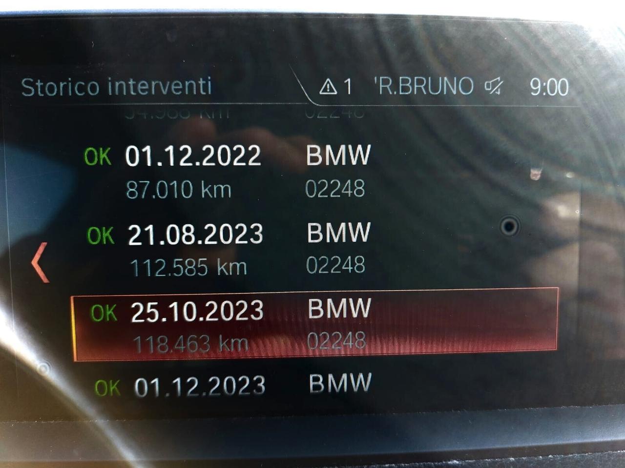 Bmw 116 116d 5p. Urban CRONOLOGIA TAGLIANDI BMW EURO 6B