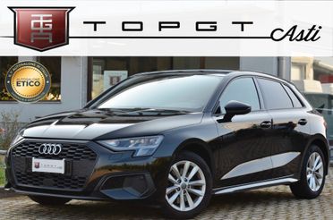 AUDI A3 SPB 35 1.5 TFSI BUSINESS 150cv, SERVICE AUDI, EURO 6D, FARI LED, APPLE ANDROID, PERMUTE