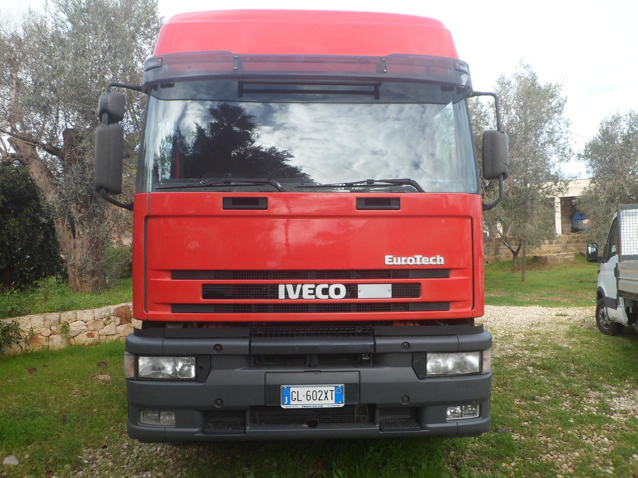 Iveco eurotech 440e42 pianale con rampe 4 assi