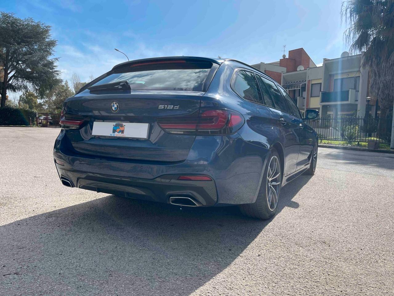 Bmw 518d Touring Ibrida Diesel automatica M-Sport