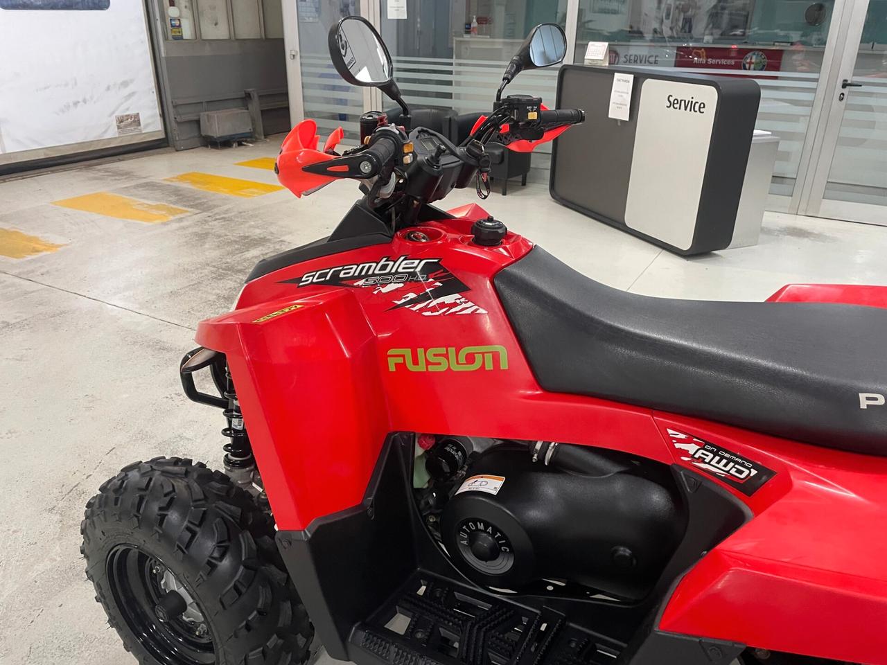 Polaris Scrambler 500 E 4x4 GUIDABILE A 16 ANNI