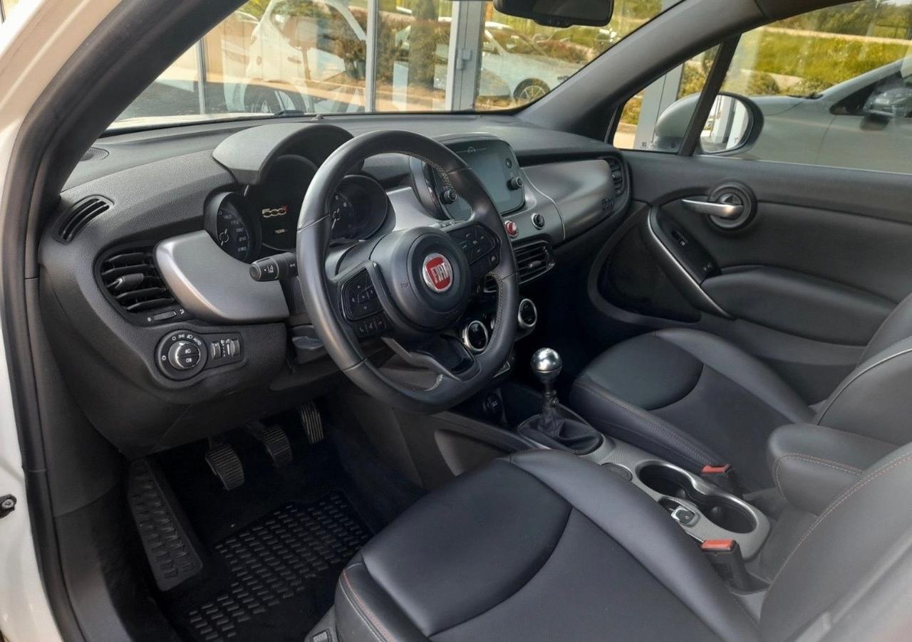 Fiat 500x 1.0 Benzina Sport Manuale Navi Camera pelle