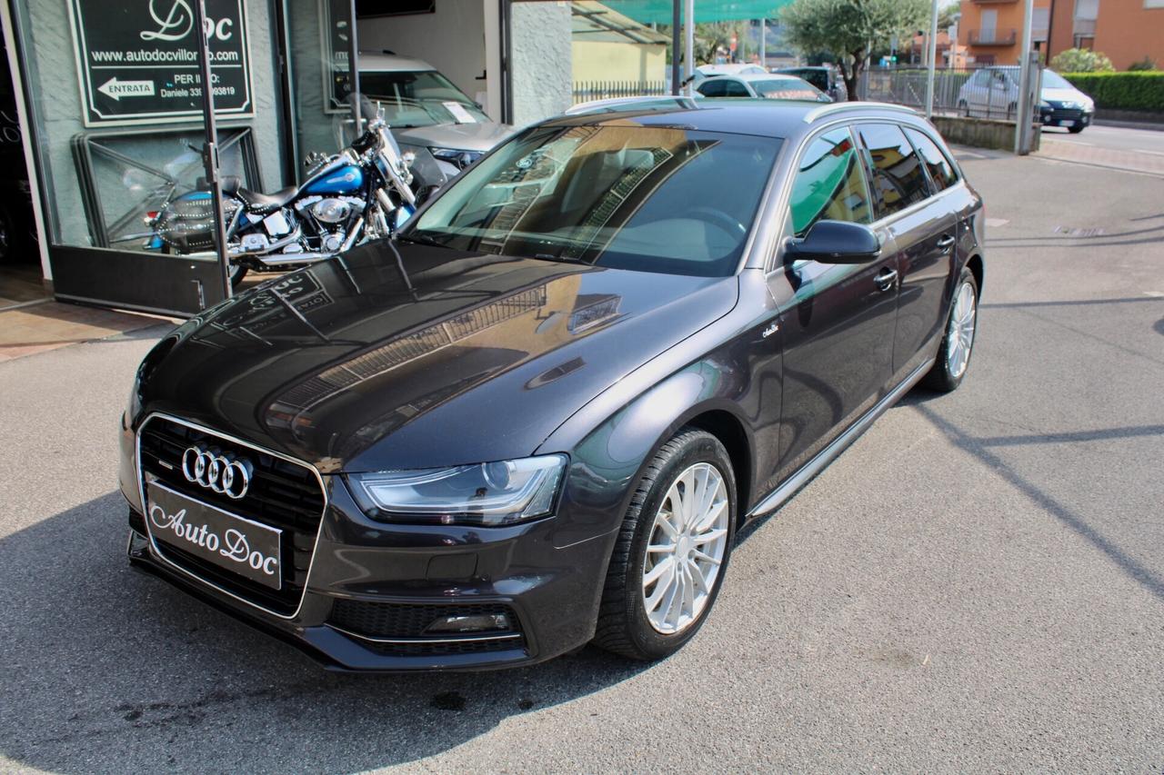 Audi A4 4x4 S-LINE Unico Proprietario. service cinghia dis. appena eseguito NAVI SENSORI