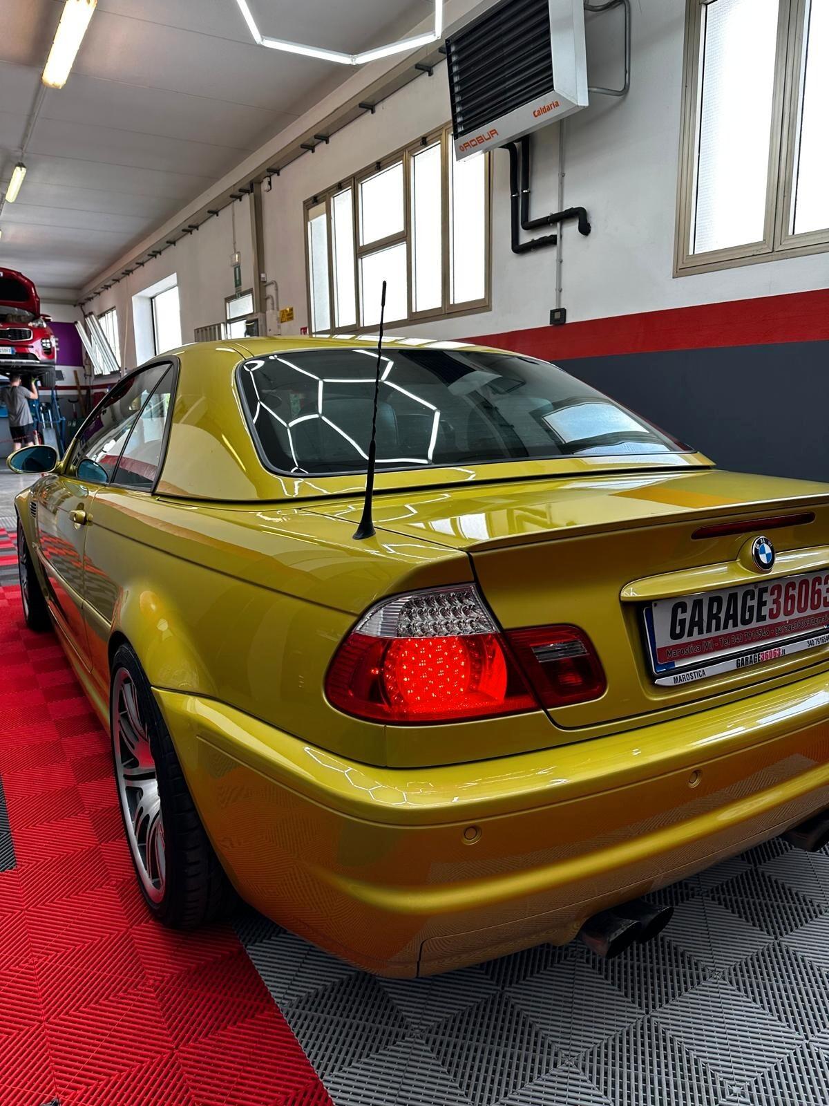 Bmw M3 e46 cabrio manuale