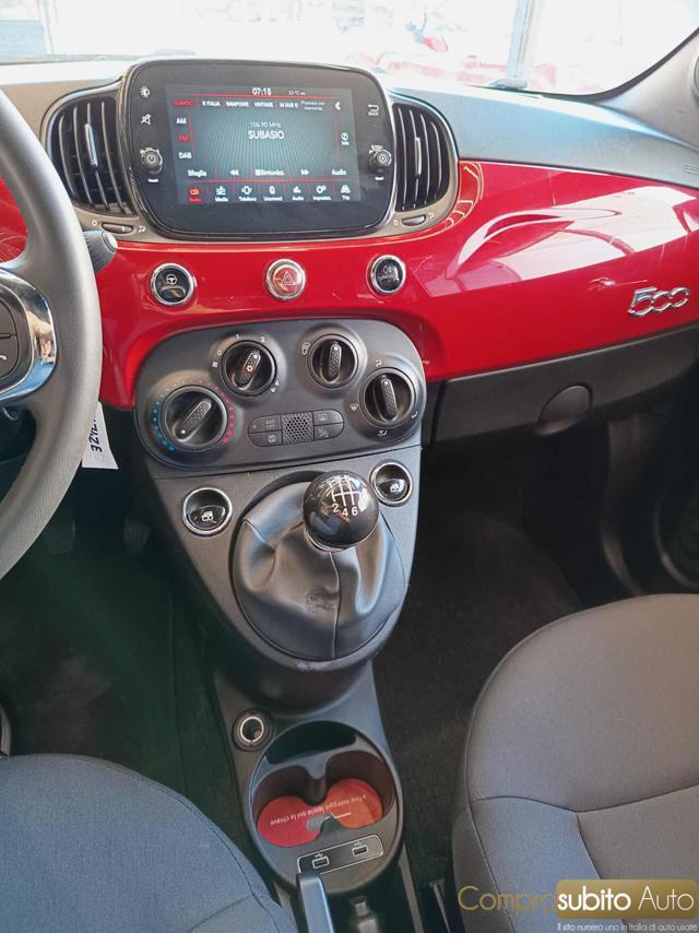 FIAT 500 1.0 Hybrid Red