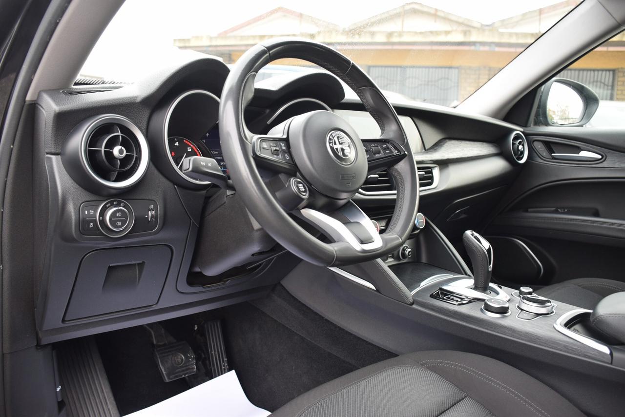 Alfa Romeo Stelvio 2.2TD AT8 Q4 AUTOCARRO 5 POSTI IVA DETRAIBILE-NAVI-SENSORI-CAM-ADAS-CRUISE-BT