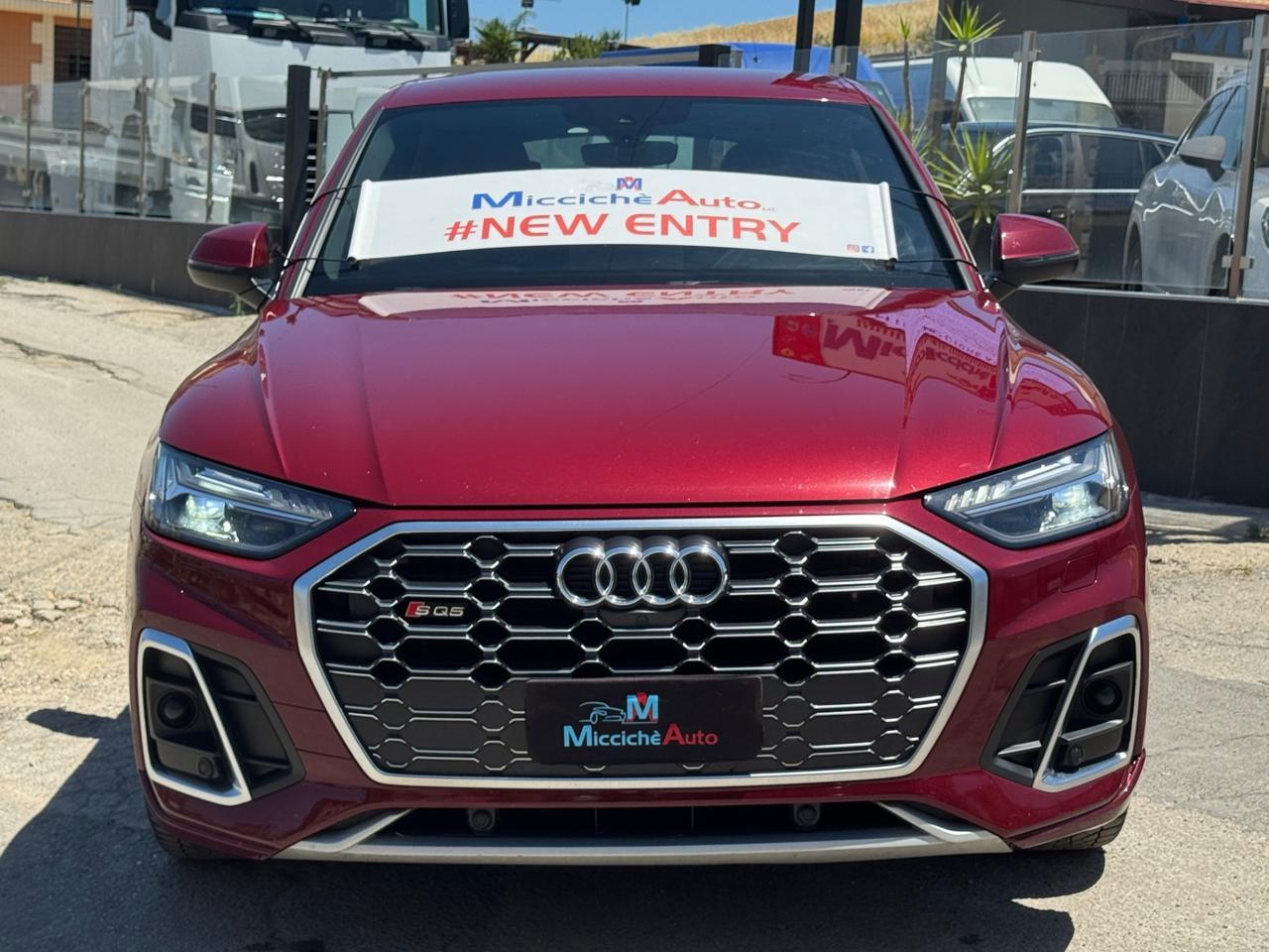 AUDI SQ5 SPORTBACK 341 CV RED METALLIC FULL IVA