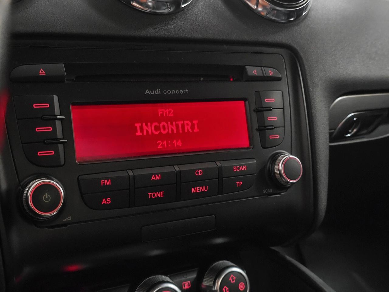 Audi TT II Coupe 1.8 tfsi 160CV_NERA_MANUALE_GARANZIA 12 MESI_SERVICE BOOK