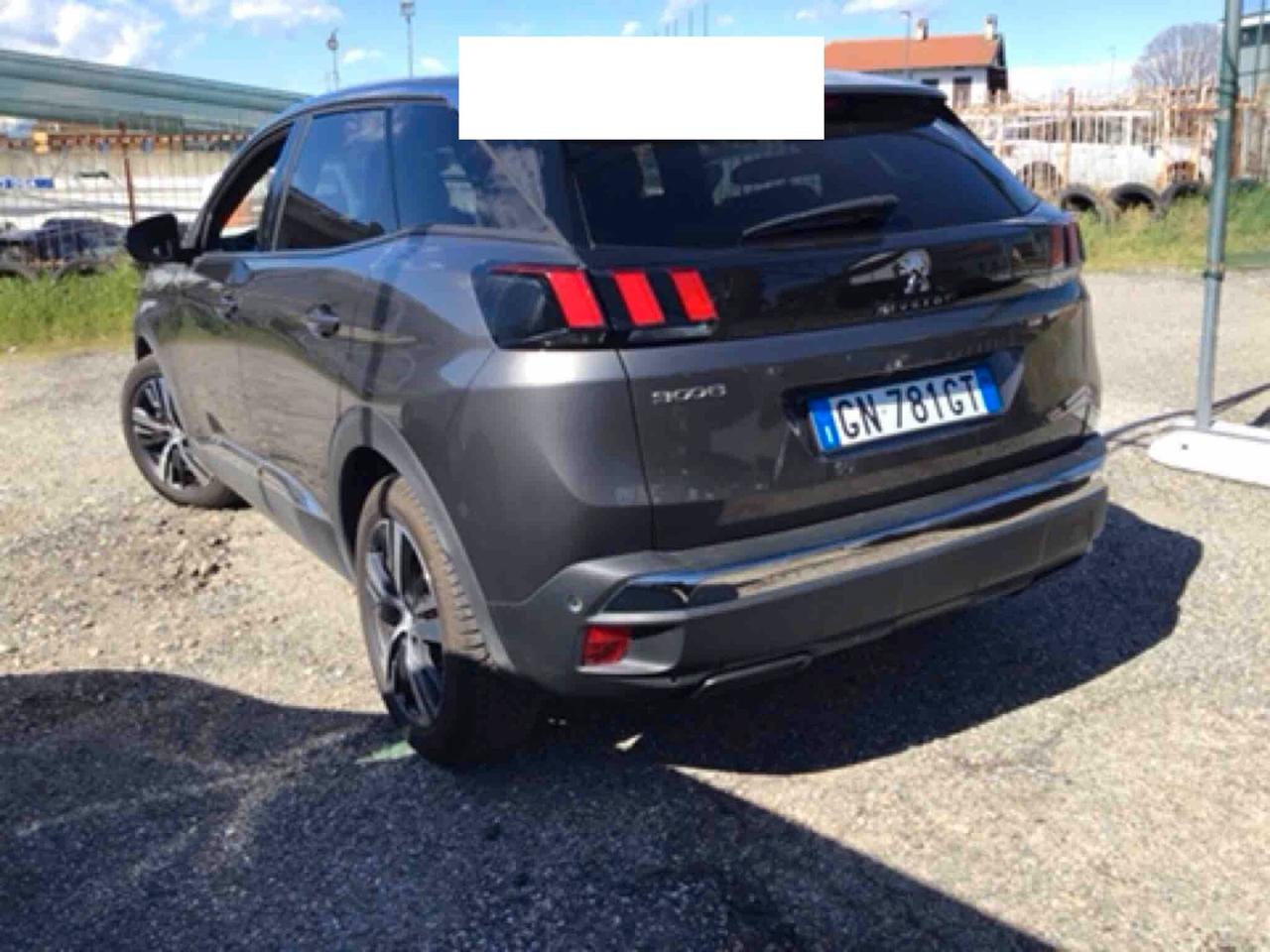 PEUGEOT 3008 1.5 BLUEHDI 130CV EAT8 SeS ALLURE PACK ( FARI LED - I-COCKPIT - CRUISE - NAVI - MIRROR - PDC - TELECAMERA POST. - CERCHI 18 )
