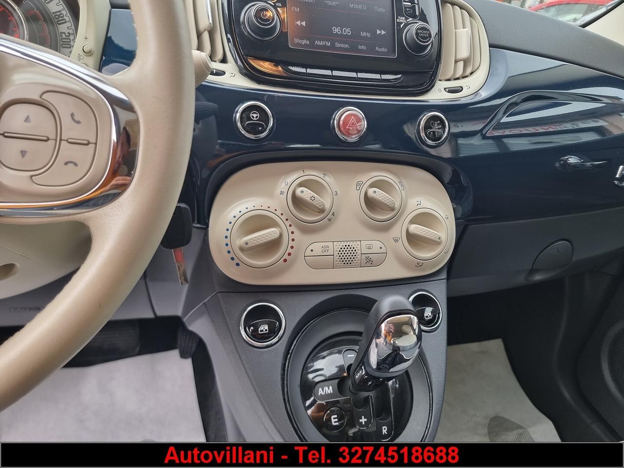 Fiat 500 1.2 RIVA AUTOMATICA cv 70