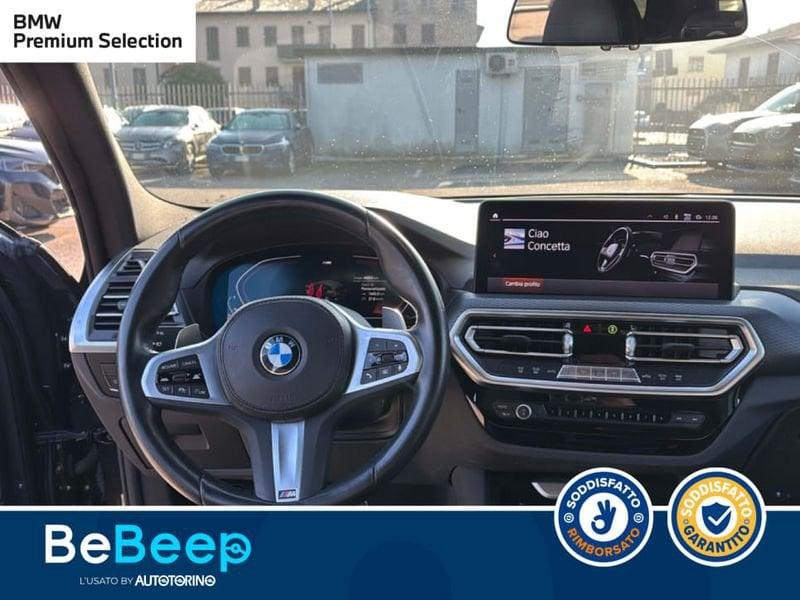 BMW X3 XDRIVE20D MHEV 48V MSPORT AUTO