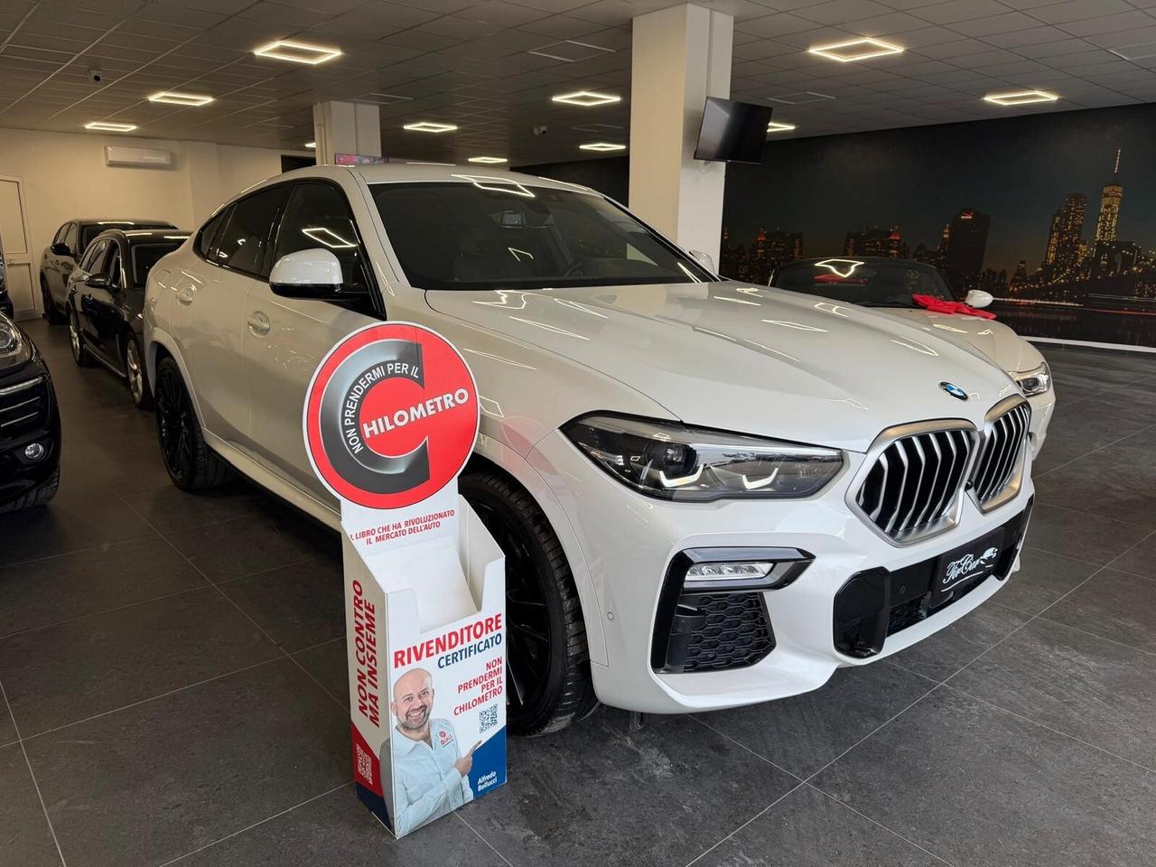 BMW X6 30D M-SPORT X-DRIVE 3.0 MHEV 48V 286CV PELLE NAVI CAM ANNO 2021