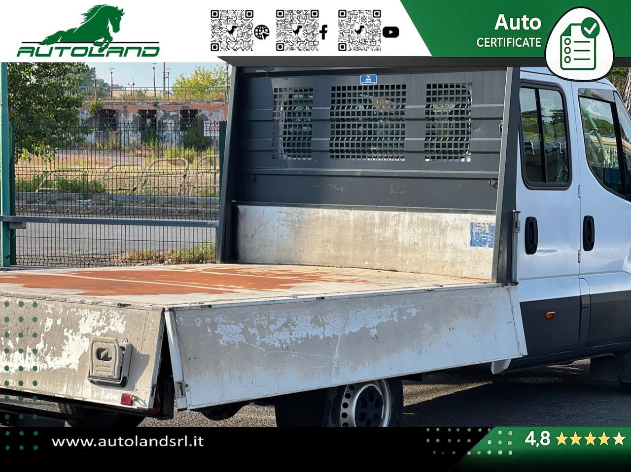 IVECO Daily 35 S14 D 3750 Doppia Cabina - WEBASTO - Clima Automatico - Gancio - Traino